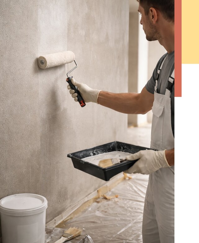 Грунтовка стен в Гатчине от 2261 руб. м2 — быстро, недорого, с материалом | ОТДЕЛОЧНИК-Гтч