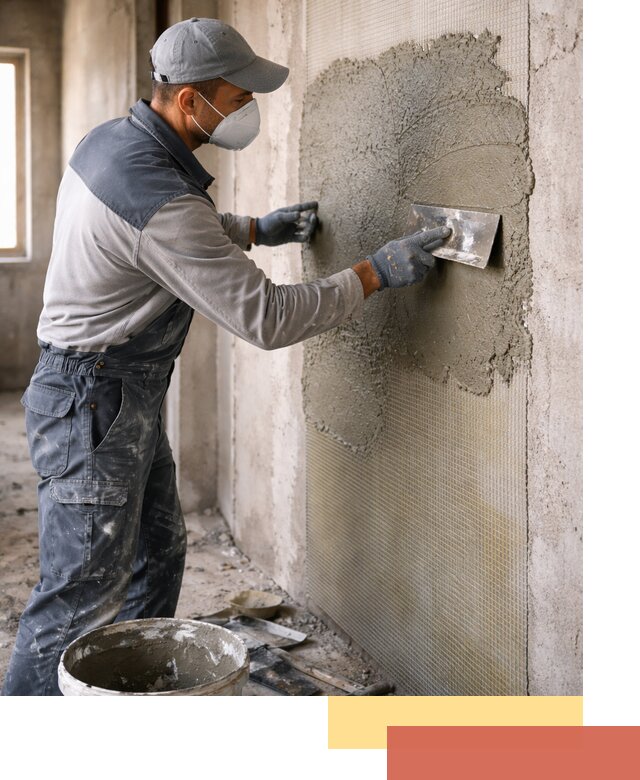 Штукатурка стен по сетке в Гатчине под ключ качественно и быстро