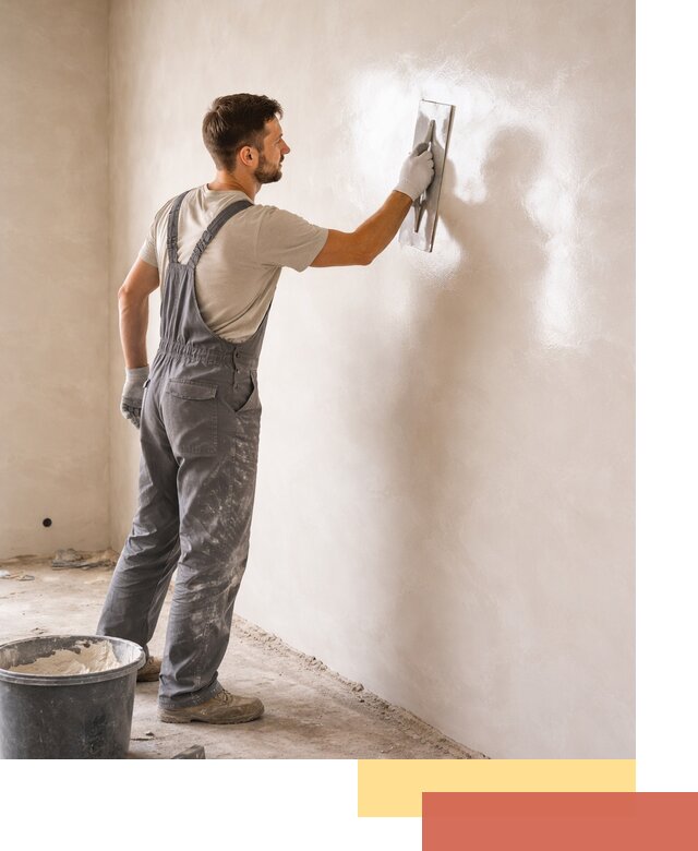 Глянцевание штукатурки стен в Гатчине профессионально и быстро