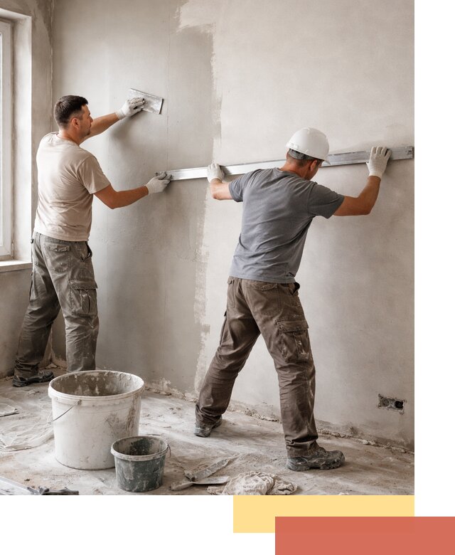 Штукатурка стен под покраску в Гатчине качественно и быстро