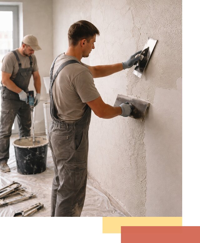 Структурная штукатурка стен в Гатчине — качественная отделка поверхностей