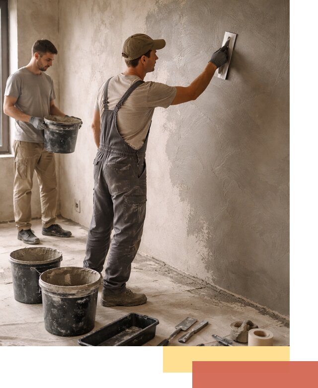 Нанесение микроцемента на стены в Гатчине качественно и быстро