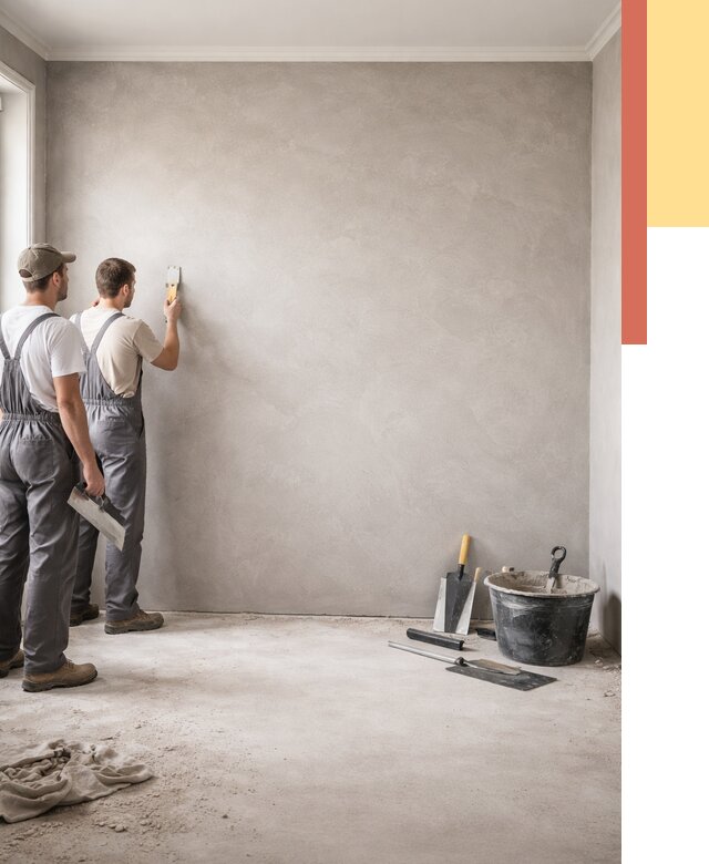 Микробетон на стены в Гатчине от 1285 руб. — нанесение и отделка | ОТДЕЛОЧНИК-Гтч