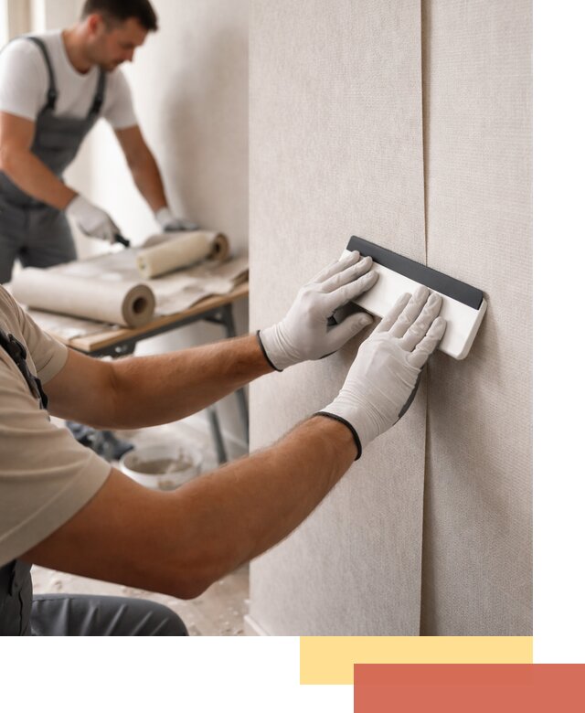 Поклейка обоев под покраску в Гатчине профессионально и быстро