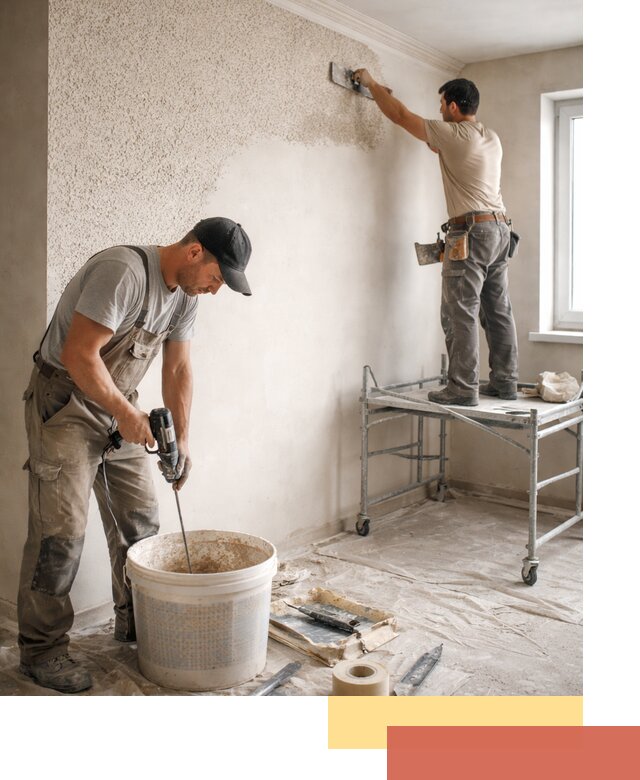 Нанесение жидких обоев под ключ в Гатчине с гарантией качества