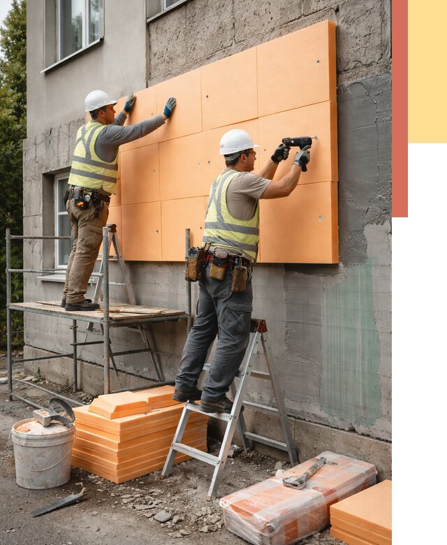 Утепление стен пеноплексом в Гатчине от 1901 руб./м2 — быстро и недорого | ОТДЕЛОЧНИК-Гтч