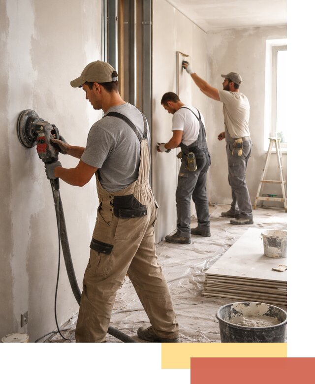 Профессиональная отделка стен в Гатчине качественно и в срок