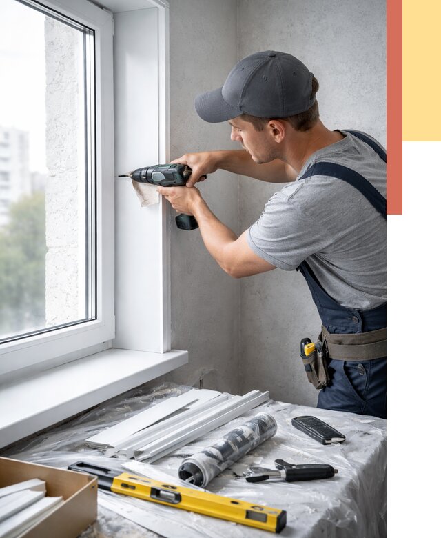 Установка пластиковых откосов в Гатчине от 2312 руб. | ОТДЕЛОЧНИК-Гтч монтаж, быстро и недорого