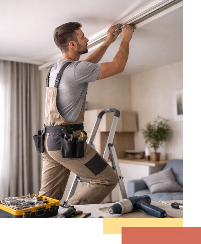 Ремонт натяжных потолков в Гатчине — качественно и оперативно