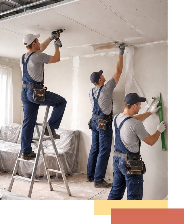 Профессиональная отделка потолка в Гатчине быстро и качественно