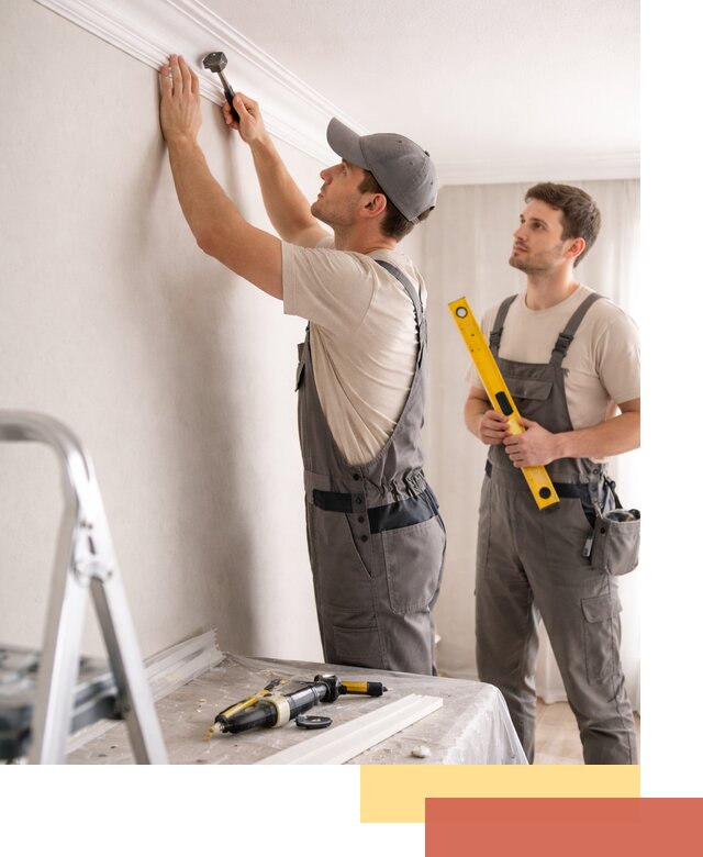 Монтаж потолочного плинтуса в Гатчине качественно и быстро